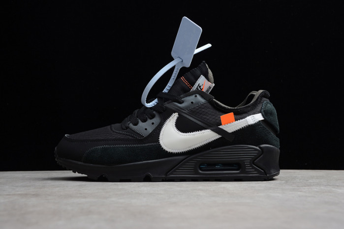 nike air max 90 ow black aa7293-001