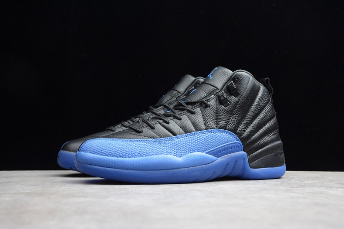 jordan 12 retro black game royal 130690-014