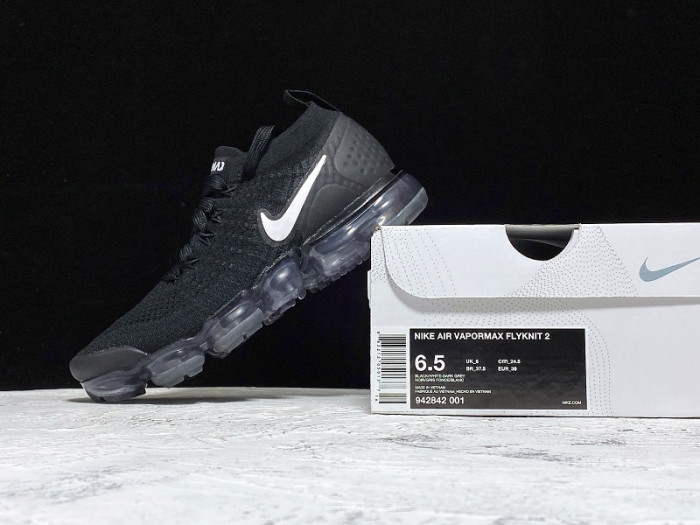 nike air vapormax 2 black white 942842-001