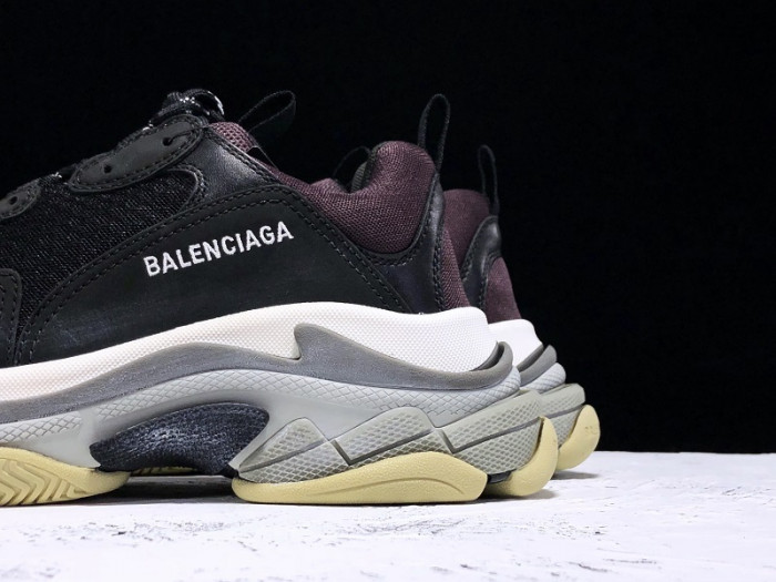 balenga triple s burgundy 536737 w09oh 1091