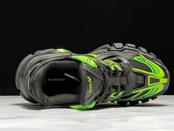 BALENGA SNEAKER TESS.S.GOMMA 4.0 BLACK GREEN 568614 W2GN2 85701