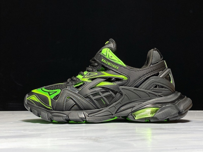 BALENGA SNEAKER TESS.S.GOMMA 4.0 BLACK GREEN 568614 W2GN2 85701