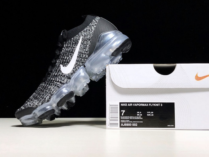 nike air vapormax flyknit 3 oreo aj6900-002
