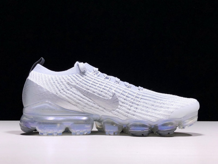 nike air vapormax flyknit 3 white reflect silver aj6900-101