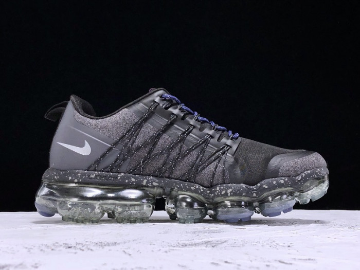 nike air vapormax run utility black reflect silver (w) aq8811-001