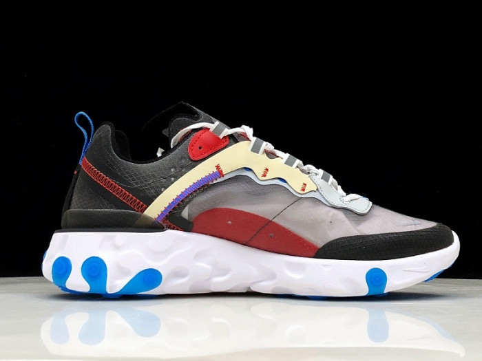 nike react element 87 dark grey photo blue aq1090-003