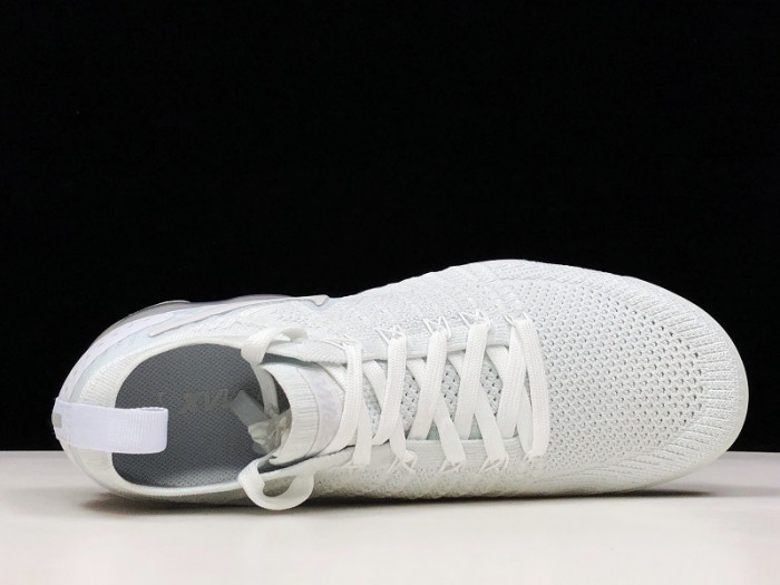 nike air vapormax flyknit 2 white vast grey 942842-105