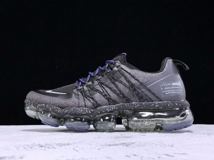 nike air vapormax run utility black reflect silver (w) aq8811-001