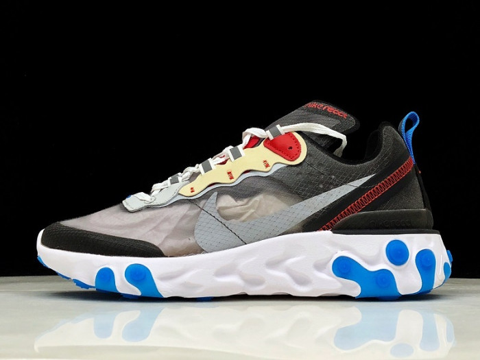 nike react element 87 dark grey photo blue aq1090-003
