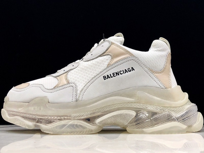 balenga triple s clear sole grey 541624w09o11705