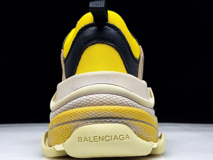 balenga triple s beige green yellow 483513 w06e3 7070