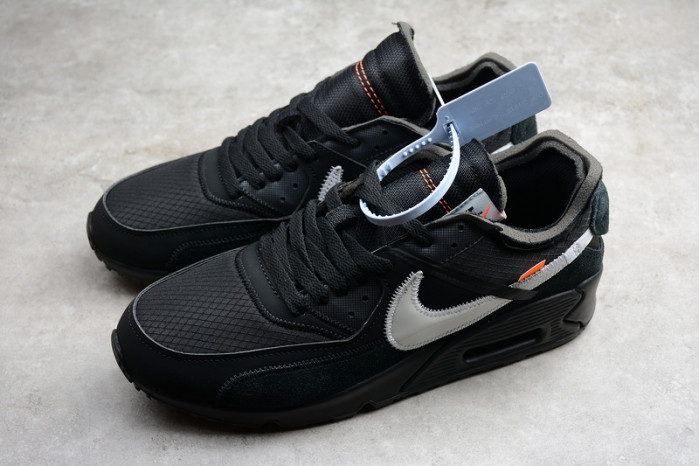 nike air max 90 ow black aa7293-001