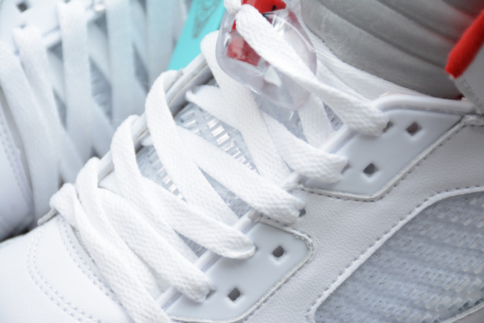 jordan 5 retro fire red silver tongue (2020) da1911-102