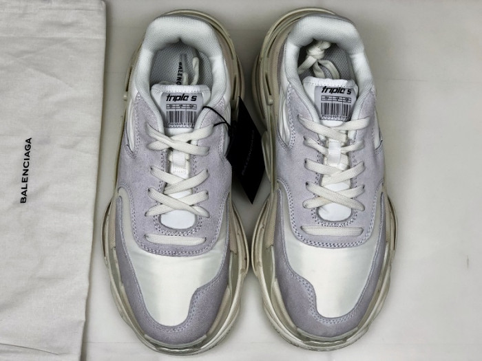 balenga triple s white ecru 506346 w09t1 9000