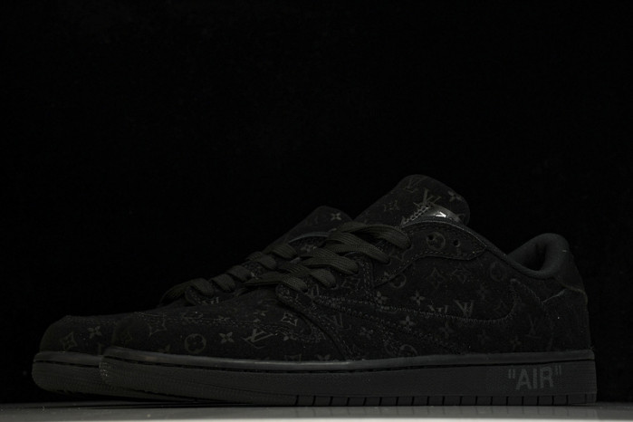 lv x travis scott x air jordan 1 low    1a9vd7