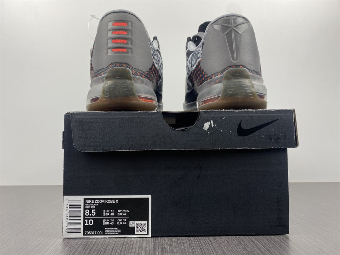NIKE Kobe 10 X EP 705317--808