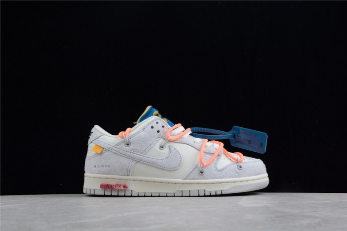 nike dunk low ow lot 19 - dj0950-119