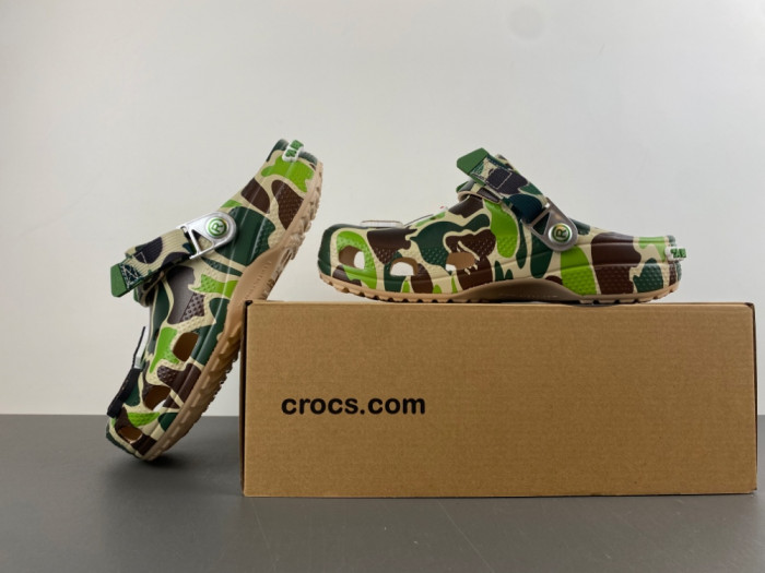 bape x Cr*0*s classic clog 