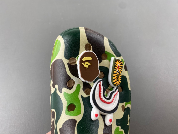 bape x Cr*0*s classic clog 