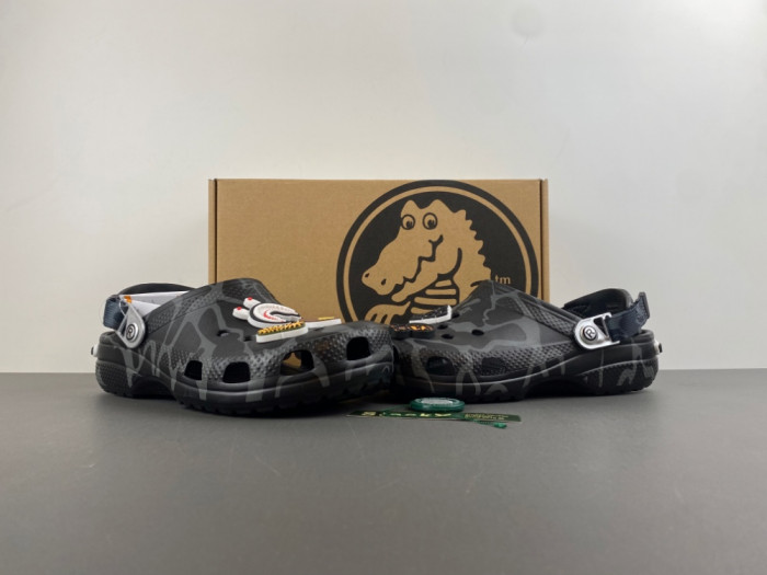bape x Cr*0*s classic clog 