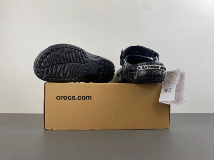 bape x Cr*0*s classic clog 