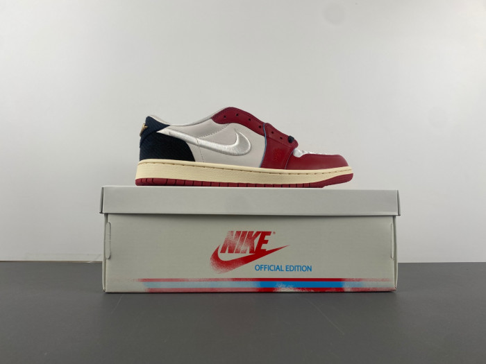 trophy room x air jordan 1 low og “rookie card: home” hv6157-100