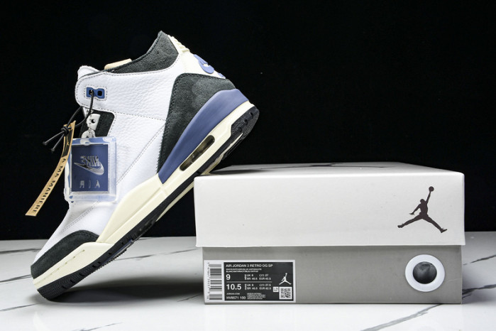 Ma Maniére x Air Jordan 3 OG SP “Diffused Blue” HV8571-100