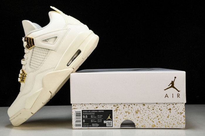 air jordan 4 sail aq9129-170