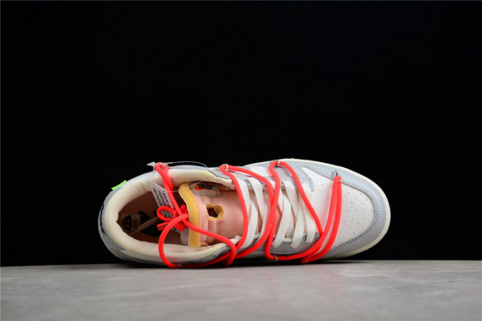 nike dunk low ow lot 6 - dm1602-110