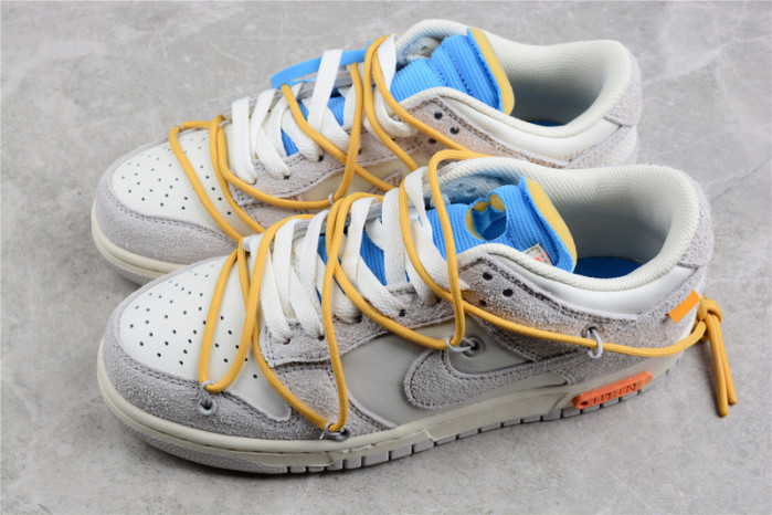 nike dunk low ow lot 34 - dj0950-102