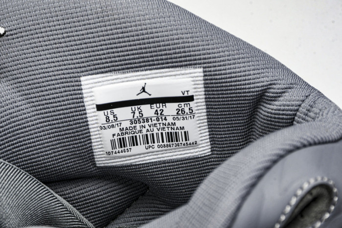 Air Jordan 8 Retro "Cool Grey" 305381-014