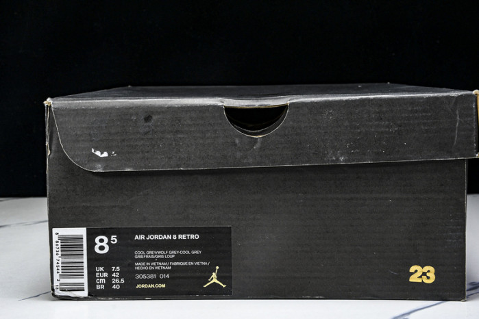 Air Jordan 8 Retro "Cool Grey" 305381-014