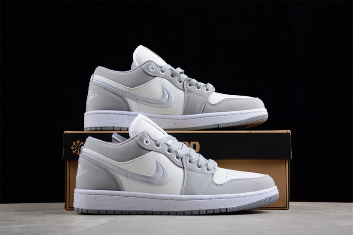 air jordan 1 low "light steel grey"    dv0426-012