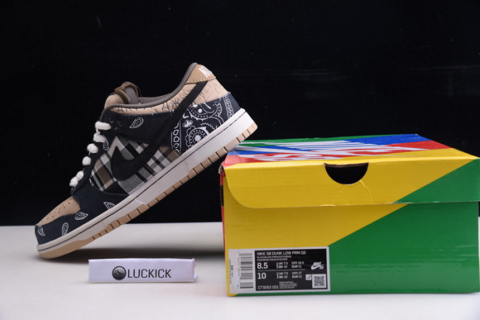 nike sb dunk low travis scott (regular box) ct5053-001