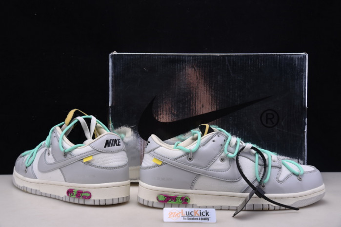 ow x nike sb dunk low 04 of 50 ow white grey green dm1602-114