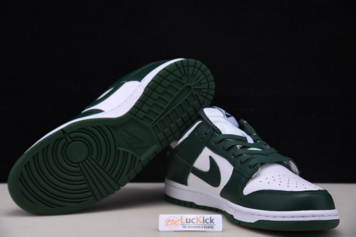 nike dunk low michigan state dd1391-101