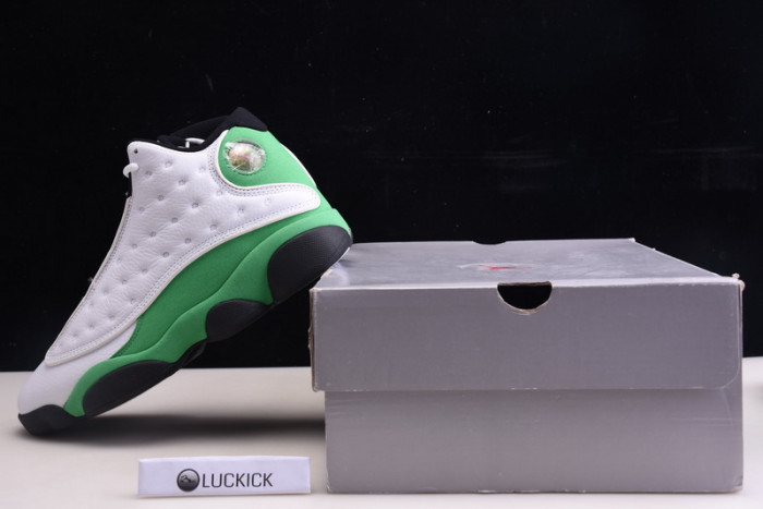 jordan 13 retro white lucky green db6537-113