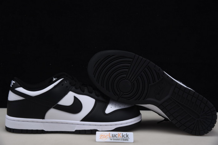 nike dunk low retro white black (2021) dd1391-100