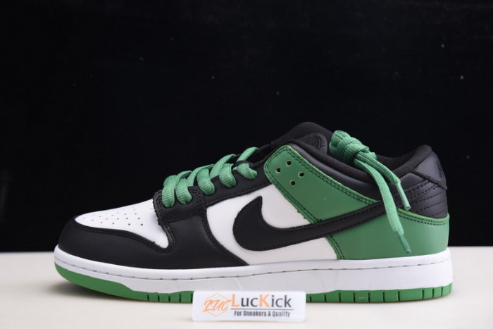 nike sb dunk low classic green bq6817-302
