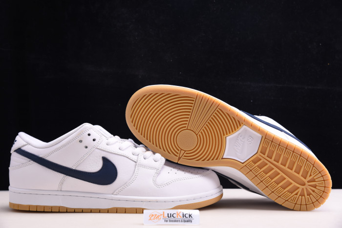 nike sb dunk low orange label white navy cz2249-100