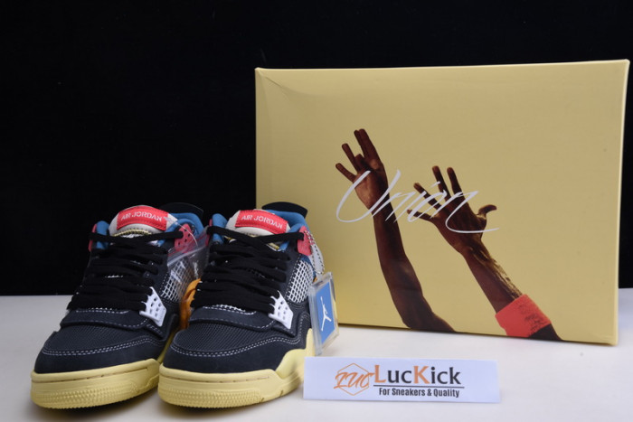 jordan 4 retro union off noir dc9533-001
