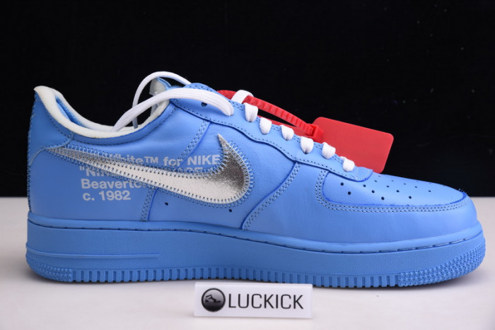 nike air force 1 low ow mca university blue ci1173-400
