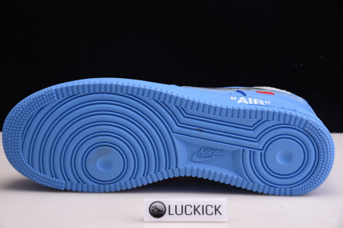 nike air force 1 low ow mca university blue ci1173-400
