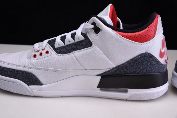 jordan 3 retro se fire red denim (2020) cz6431-100