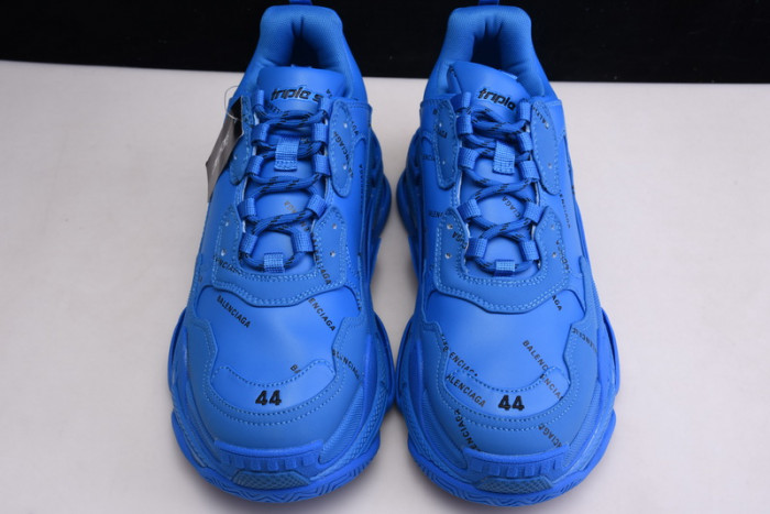 BALENGA TRIPLE-S SNEAKER BULE LETTERS 536737 W06E2 0848