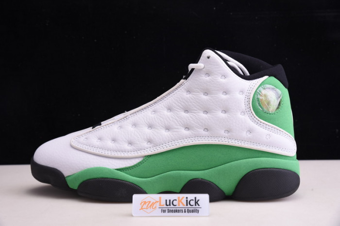 jordan 13 retro white lucky green db6537-113