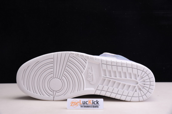 jordan 1 mid mixed textures blue da4666-100