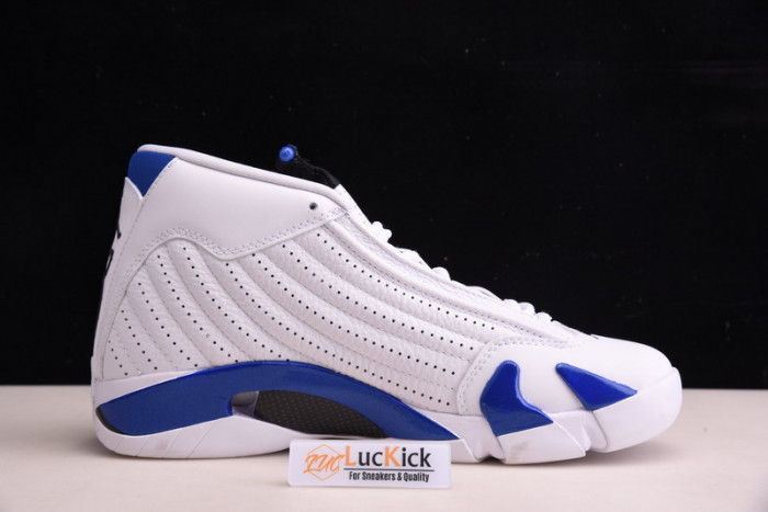 air jordan 14 retro white hyper royal 487471-104