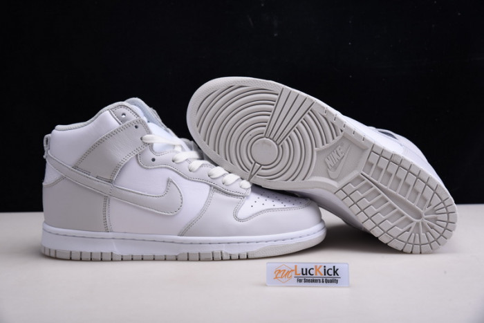 nike dunk high retro white vast grey (2021) dd1399-100