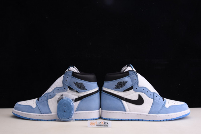 jordan 1 retro high white university blue black 555088-134